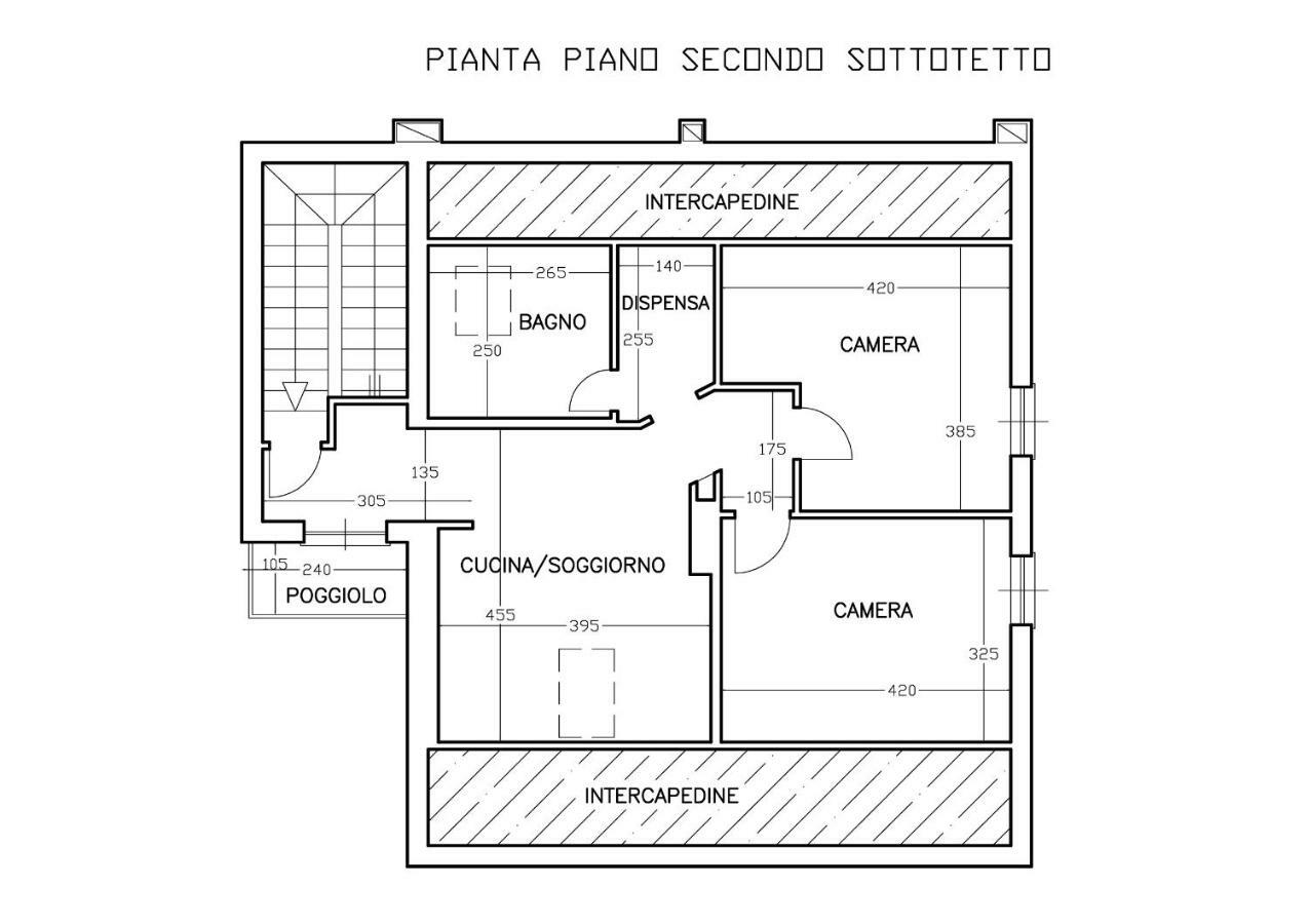 La Mansardina Apartment Vezzi Portio Bagian luar foto
